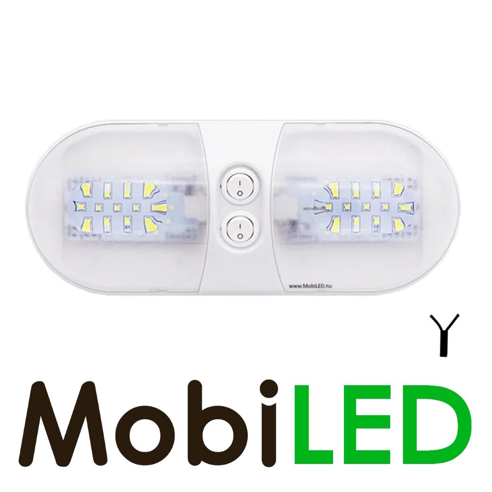 Double éclairage intérieur avec interrupteurs 12 volts Double éclairage intérieur avec interrupteurs 12 volts