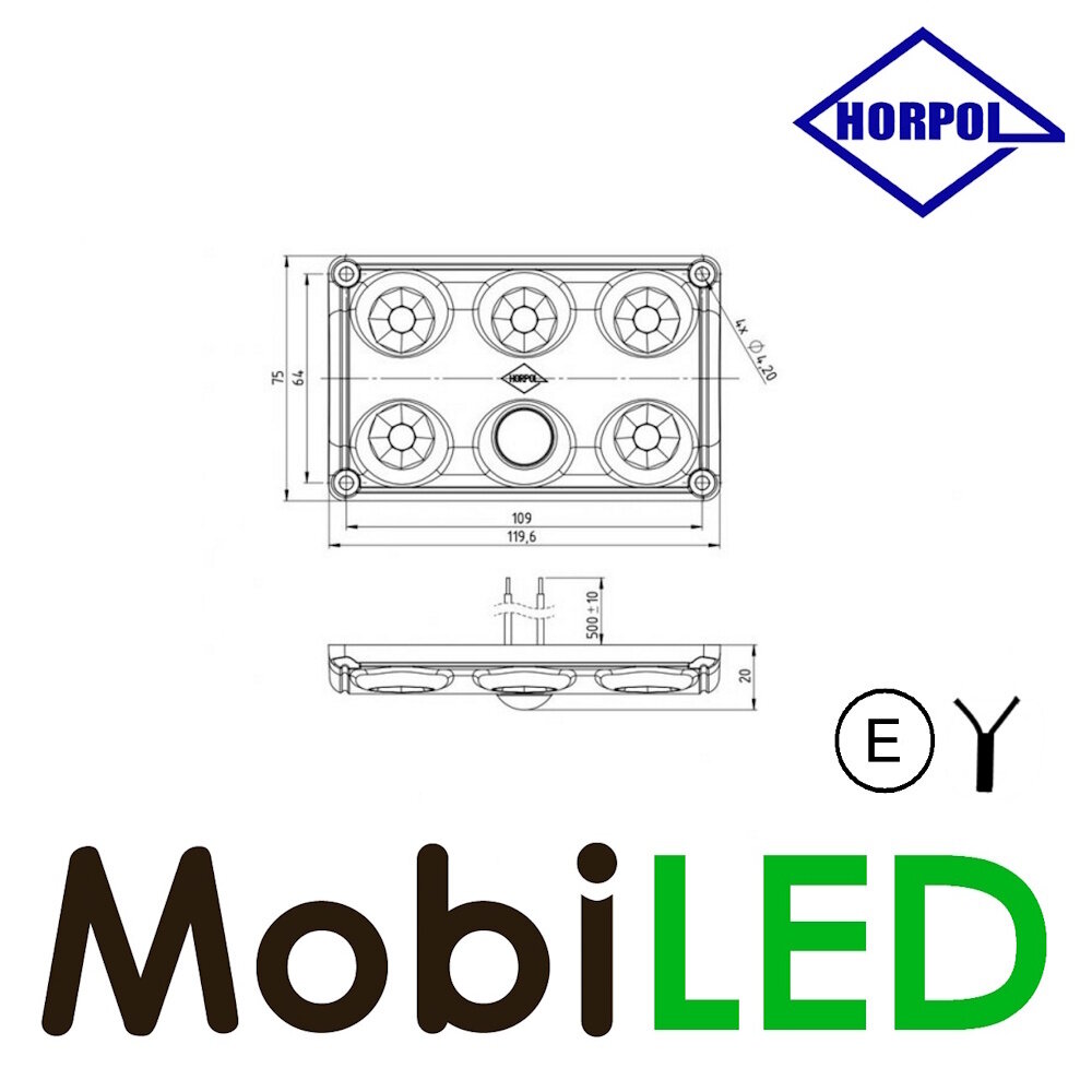 HORPOL Horpol Interior lighting motion sensor 12-24 volts