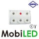HORPOL Horpol Interieurverlichting rood/wit met schakelaar 12-24 volt HORPOL Horpol Interieurverlichting rood/wit met schakelaar 12-24 volt