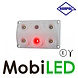 HORPOL Horpol Interieurverlichting rood/wit met schakelaar 12-24 volt HORPOL Horpol Interieurverlichting rood/wit met schakelaar 12-24 volt
