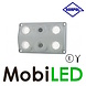 HORPOL Horpol Interieurverlichting rood/wit met schakelaar 12-24 volt HORPOL Horpol Interieurverlichting rood/wit met schakelaar 12-24 volt