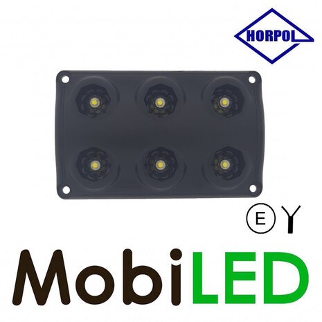 HORPOL Horpol Interior lighting black without switch 12-24 volts