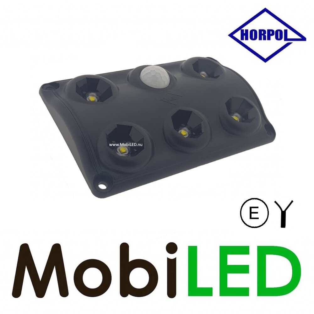 HORPOL Horpol Interior lighting with motion sensor 12-24 volts black HORPOL Horpol Interior lighting with motion sensor 12-24 volts black