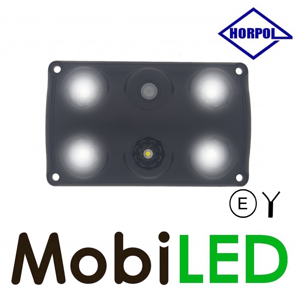 HORPOL Horpol Interieurverlichting rood/wit met schakelaar 12-24 volt HORPOL Horpol Interieurverlichting rood/wit met schakelaar 12-24 volt