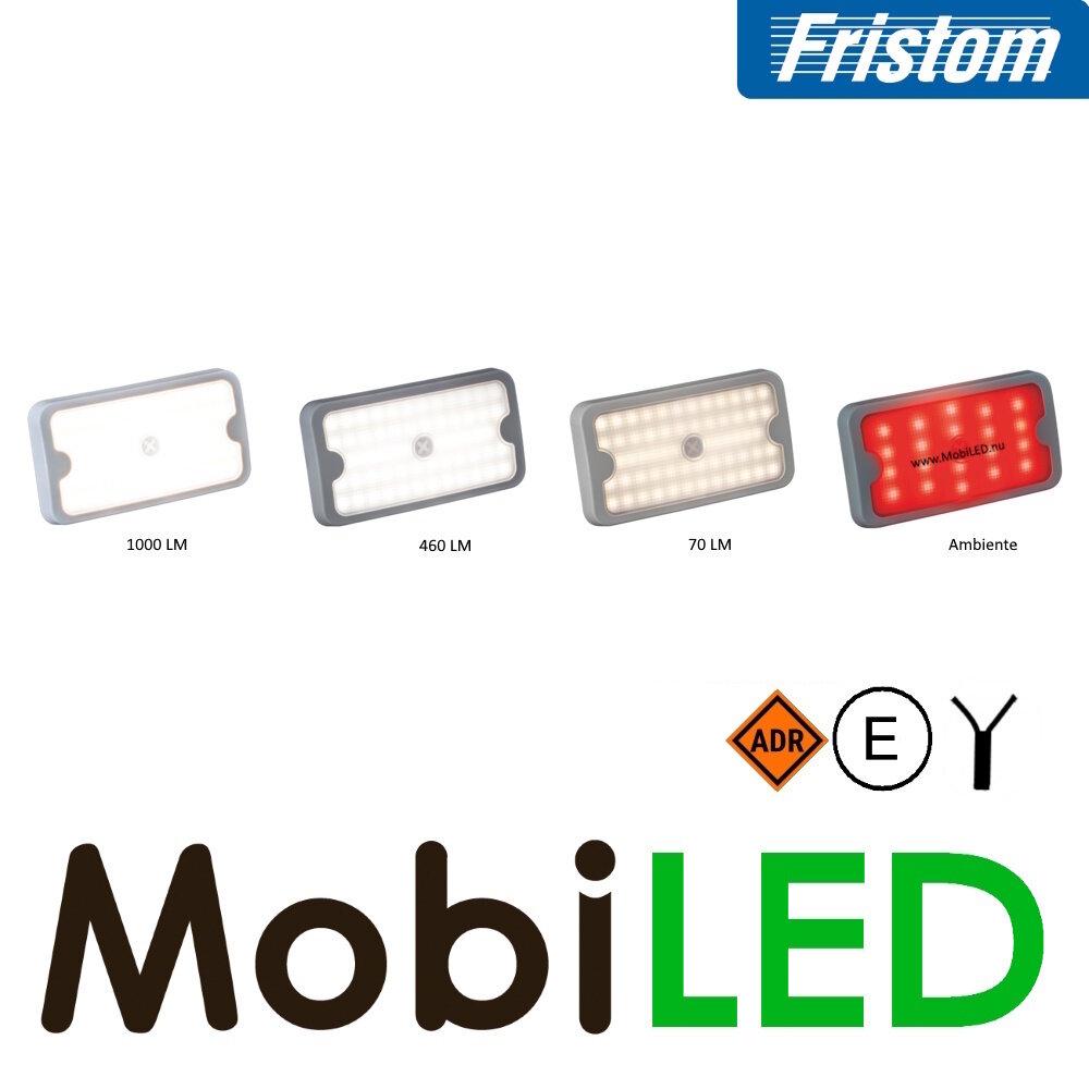 Fristom Fristom Interior light with switch, 4 light levels E-mark Fristom Fristom Interior light with switch, 4 light levels E-mark