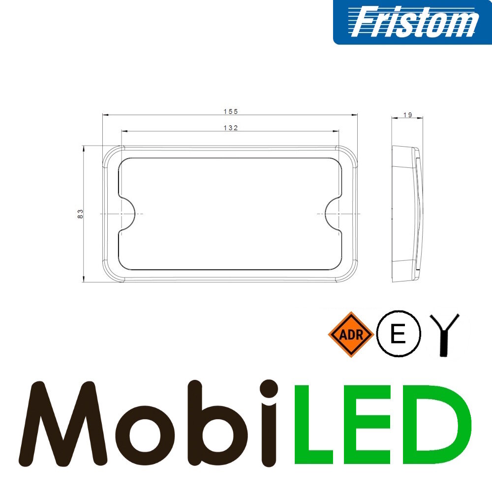 Fristom Fristom Éclairage intérieur avec interrupteur, 4 niveaux d'éclairage E-marque Fristom Fristom Éclairage intérieur avec interrupteur, 4 niveaux d'éclairage E-marque