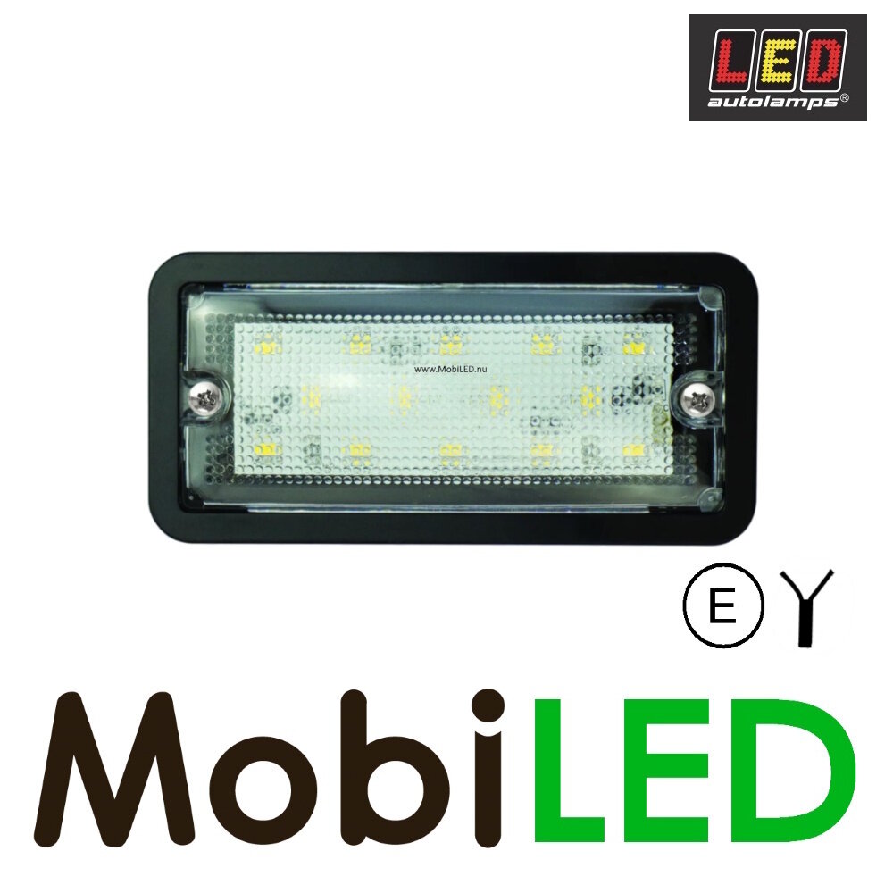 LED autolamps Interieurverlichting plat rechthoek 24 volt zwart LED autolamps Interieurverlichting plat rechthoek 24 volt zwart
