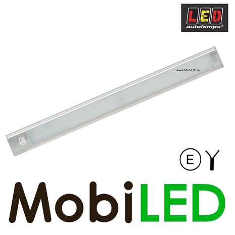 LED autolamps Aluminum interior lighting silver 12 volts 410 mm LED autolamps Aluminum interior lighting silver 12 volts 410 mm