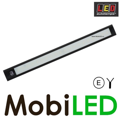 LED autolamps Aluminum interior lighting black 12 volts 410 mm