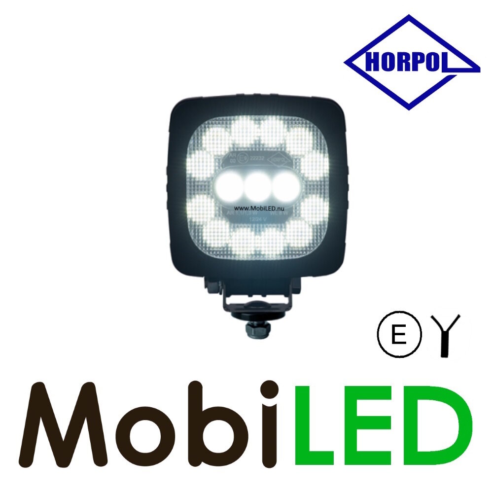 HORPOL Horpol Lampe de travail compacte 15 LED E-marque HORPOL Horpol Lampe de travail compacte 15 LED E-marque