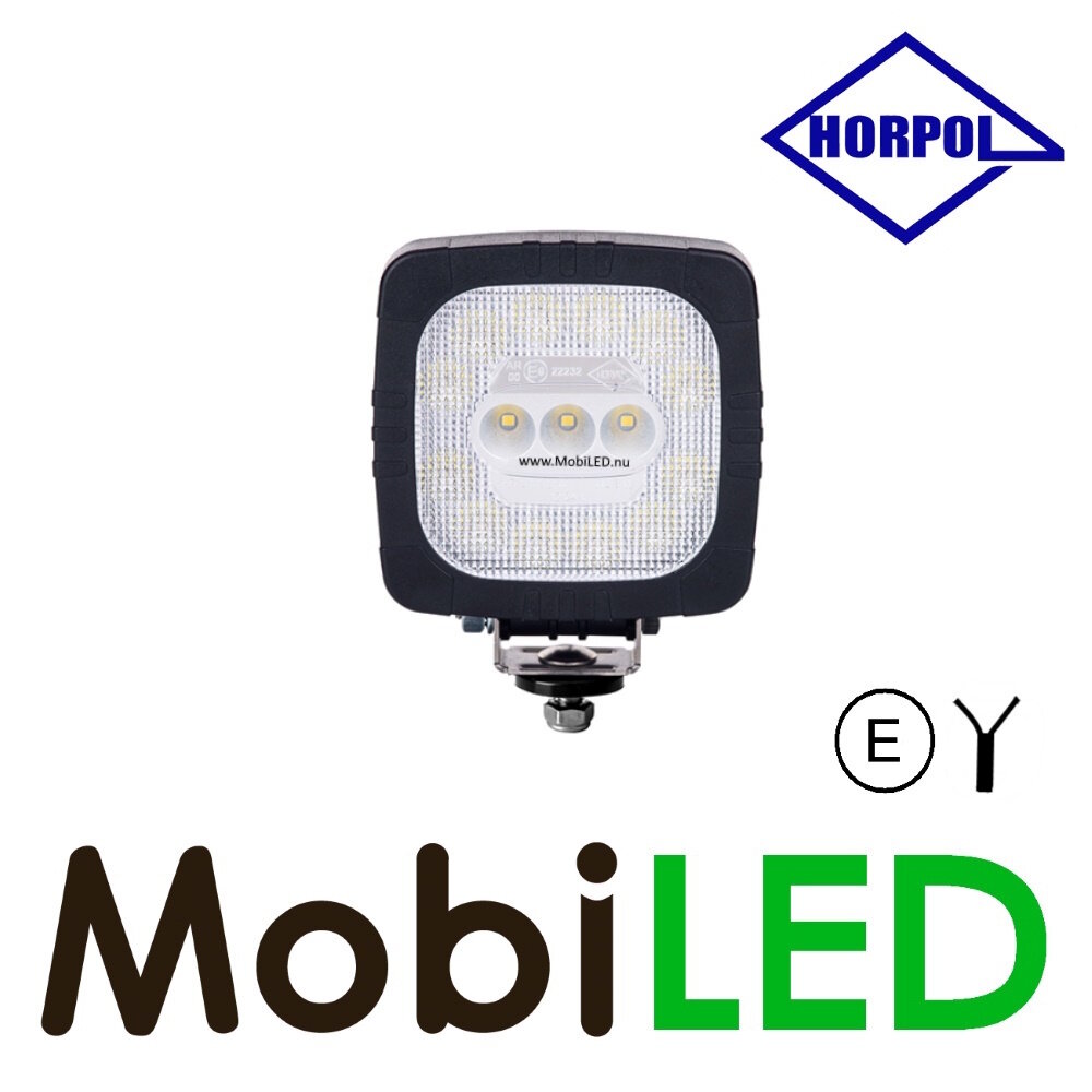 HORPOL Horpol Lampe de travail compacte 15 LED E-marque HORPOL Horpol Lampe de travail compacte 15 LED E-marque