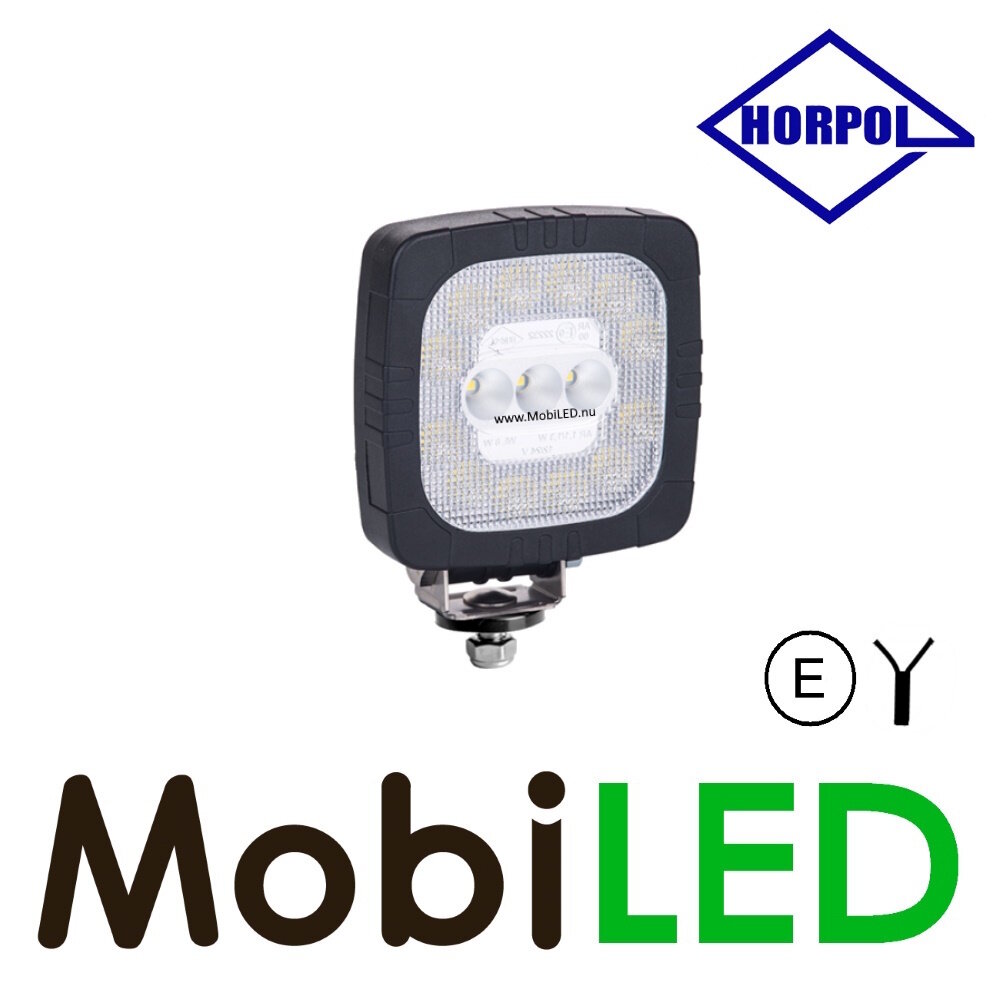 HORPOL Horpol Lampe de travail compacte 15 LED E-marque HORPOL Horpol Lampe de travail compacte 15 LED E-marque