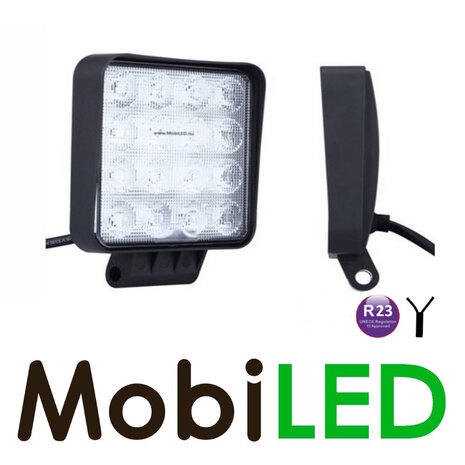 Graphene worklight 16W square E-mark Graphene worklight 16W square E-mark