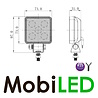 Mini work light square E-mark Mini work light square E-mark