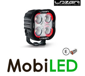 LAZER Utility werklamp 50W rood achterlicht LAZER Utility werklamp 50W rood achterlicht