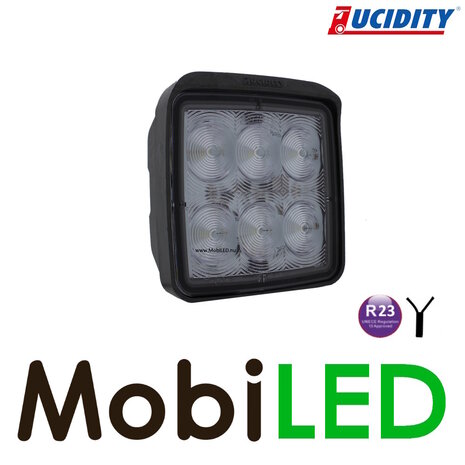 Lucidity Lucidity Worklight / reversing light 18W square E-mark