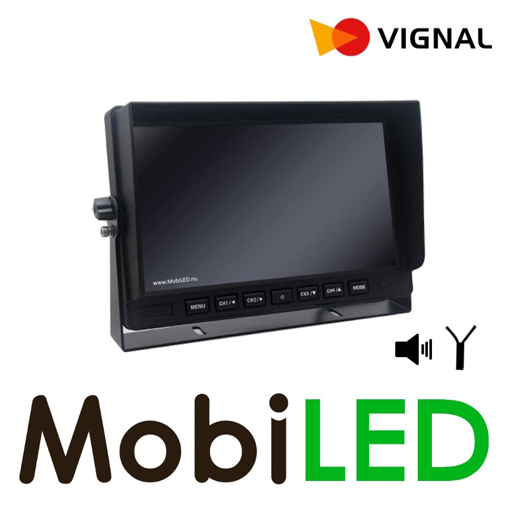 Vignal Vignal AHD screen wired split screen 10 inches Vignal Vignal AHD screen wired split screen 10 inches