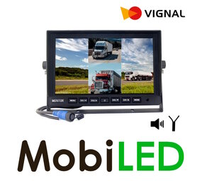Vignal AHD screen wired split screen 10 inches