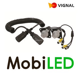 Vignal Kit de câbles remorque système de caméra