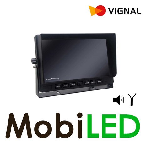 Vignal Vignal LCD screen wired 7 inches split screen Vignal Vignal LCD screen wired 7 inches split screen