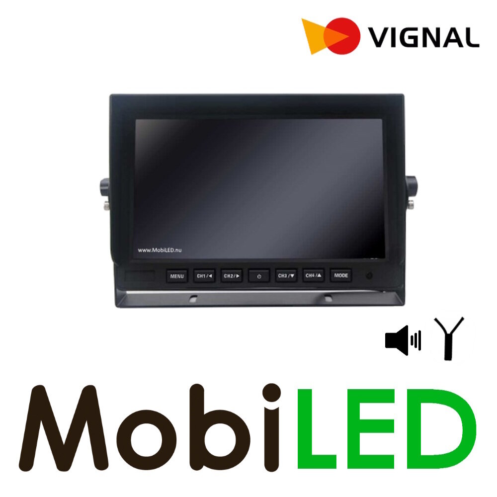 Vignal Vignal LCD screen wired 7 inches split screen Vignal Vignal LCD screen wired 7 inches split screen