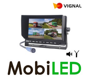 Vignal LCD screen wired 7 inches