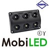 HORPOL Horpol Éclairage intérieur rouge/blanc 12-24 volts HORPOL Horpol Éclairage intérieur rouge/blanc 12-24 volts