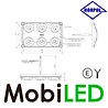 HORPOL Horpol Interior light red/white 12-24 volts
