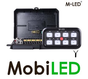 M-LED Panneau de contrôle avec bloc d'alimentation 8 boutons M-LED Panneau de contrôle avec bloc d'alimentation 8 boutons