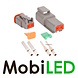 Deutsch DT-serie 2 pins connector set 13A