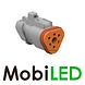 Deutsch DT-serie 3 pins connector set 13A