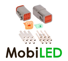 Kit de connecteur Deutsch DT-série avec 6 broches 13 A