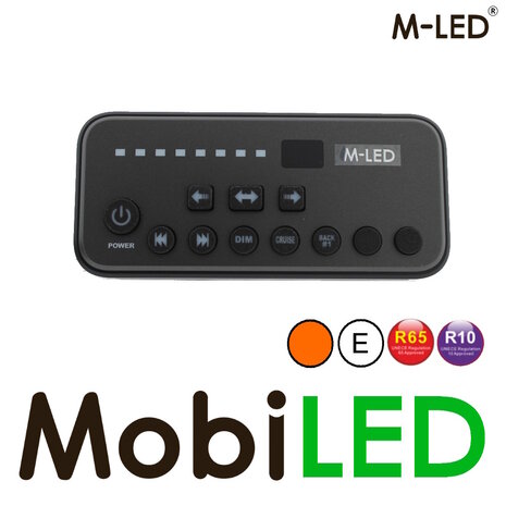 M-LED M-LED dakset met trafficadvisor R65 R10 120 cm amber lens M-LED M-LED dakset met trafficadvisor R65 R10 120 cm amber lens