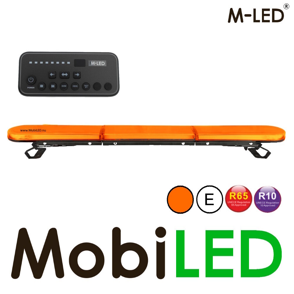M-LED M-LED dakset met trafficadvisor R65-R10 90 cm amber lens M-LED M-LED dakset met trafficadvisor R65-R10 90 cm amber lens