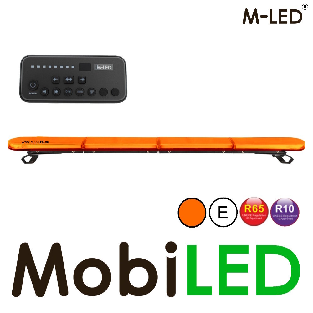 M-LED M-LED dakset met trafficadvisor R65 R10 120 cm amber lens M-LED M-LED dakset met trafficadvisor R65 R10 120 cm amber lens