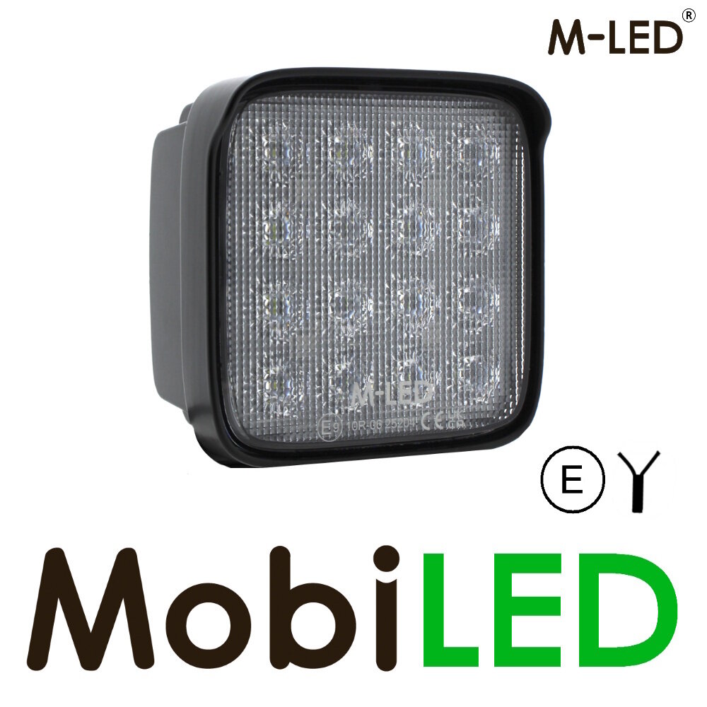 M-LED M-LED Work lamp 48W 12-80V 2m cable E-mark M-LED M-LED Work lamp 48W 12-80V 2m cable E-mark
