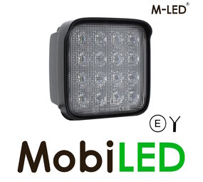 M-LED Werklamp 48W 12-80V 2m kabel M-LED Werklamp 48W 12-80V 2m kabel