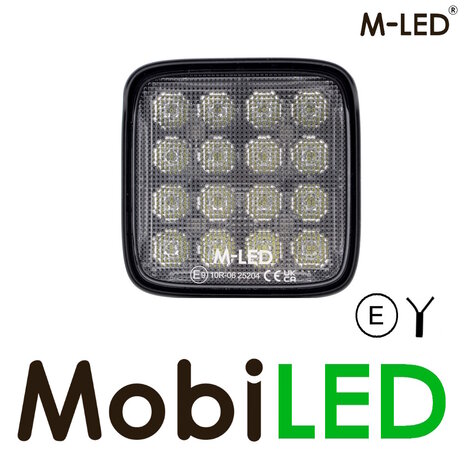 M-LED M-LED Werklamp 48W 12-80V 2m kabel E-keur M-LED M-LED Werklamp 48W 12-80V 2m kabel E-keur