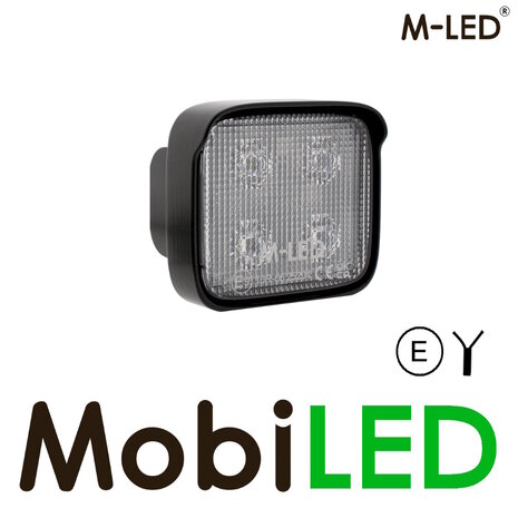 M-LED M-LED Work lamp 12W 12-80V 2m cable E-mark M-LED M-LED Work lamp 12W 12-80V 2m cable E-mark