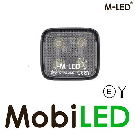 M-LED M-LED Work lamp 12W 12-80V 2m cable E-mark M-LED M-LED Work lamp 12W 12-80V 2m cable E-mark
