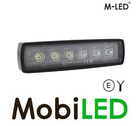M-LED Work lamp 18W 12-80V 2m cable
