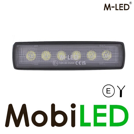 M-LED M-LED Work lamp 18W 12-80V 2m cable E-mark