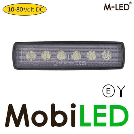 M-LED M-LED Werklamp Force serie 18W ECE R10 E-keur M-LED M-LED Werklamp Force serie 18W ECE R10 E-keur