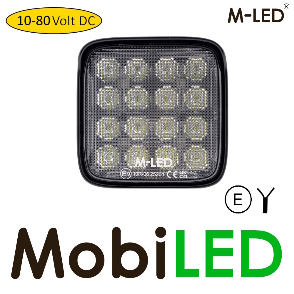 M-LED M-LED Werklamp Force serie 48W E-keur M-LED M-LED Werklamp Force serie 48W E-keur