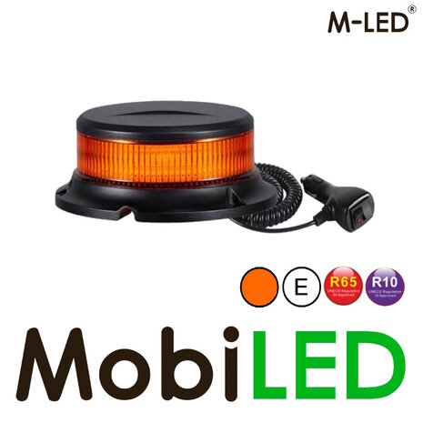 M-LED M-LED Zwaailamp / flitslamp magneet 12-24V amber E-keur