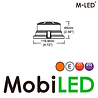 M-LED M-LED Zwaailamp / flitslamp magneet 12-24V amber E-keur M-LED M-LED Zwaailamp / flitslamp magneet 12-24V amber E-keur