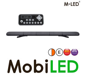 M-LED Road Pilot 180 cm dark look met achter-, rem- en knipperlicht