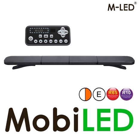 M-LED M-LED Road Pilot dakset compleet R65-R10 150 cm dark look