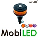 M-LED M-LED Zwaailamp / flitslamp DIN montage 12-24V amber E-keur
