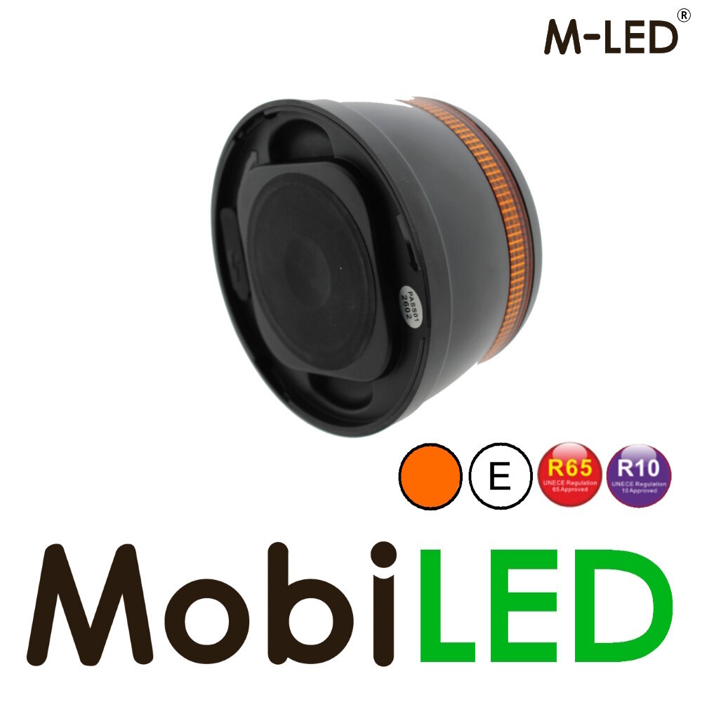 M-LED M-LED Zwaailamp / flitslamp magneet oplaadbaar 12-24V E-keur